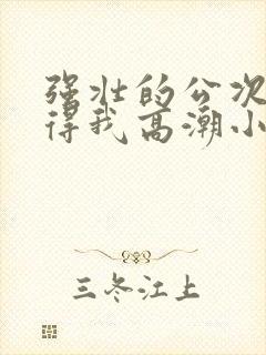 强壮的公次次弄得我高潮小说