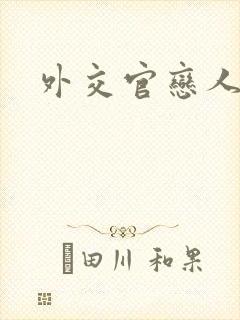 外交官恋人小说