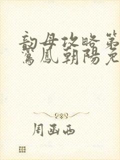 韵母攻略第二部鸾凤朝阳免费阅读