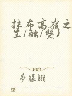 抹布高岭之花(生/触/双)