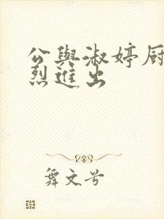 公与淑婷厨房猛烈进出