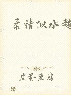 柔情似水赵雅儿