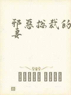 邪恶总裁的娇宠妻