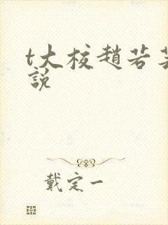 t大校赵若芸小说