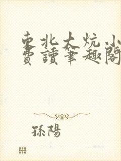 东北大炕小说免费读笔趣阁