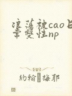 浪荡被cao日常双性np