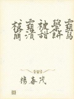 校霸被学霸玩到崩溃甜饼写手