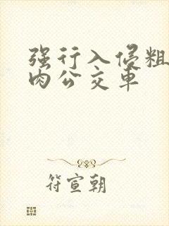 强行入侵粗暴h肉公交车