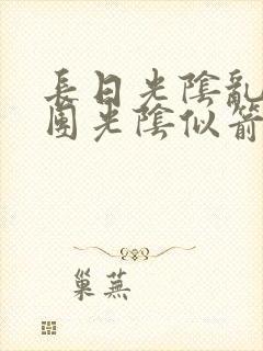 长日光阴乱作一团光阴似箭无弹窗