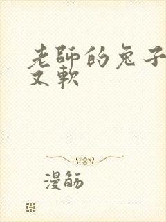 老师的兔子又大又软