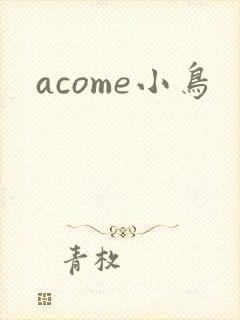 acome小鸟