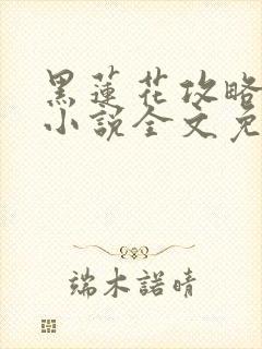 黑莲花攻略手册小说全文免费阅读笔趣阁