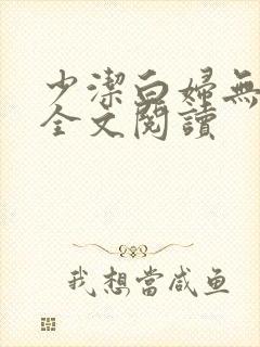 少洁白妇无删减全文阅读