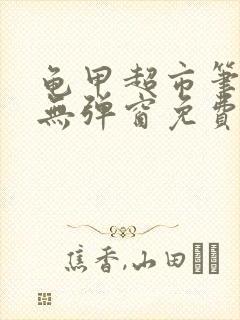 龟甲超市笔趣阁无弹窗免费阅读