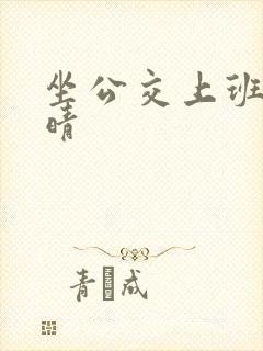 坐公交上班的苏晴