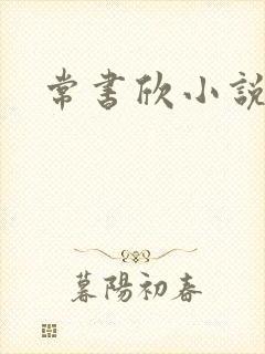 常书欣小说