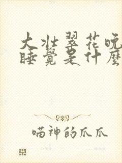 大壮翠花晚上不睡觉是什么电视剧