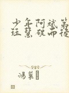 少年阿斌第二部珏慧破而后立