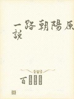 一路朝阳原著小说