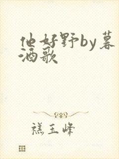 他好野by暮色酒歌