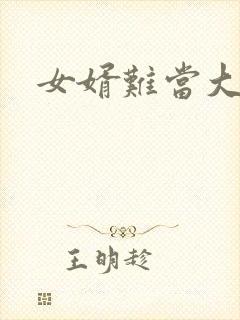 女婿难当大结局