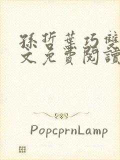 孙哲叶巧双修全文免费阅读笔趣阁