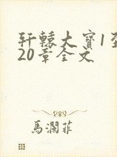 轩辕大宝1至720章全文