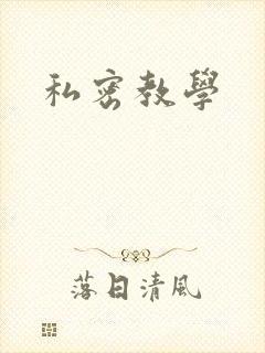 私密教学