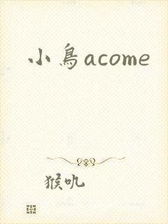 小鸟acome