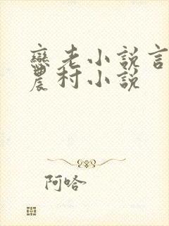 恋老小说言情网农村小说