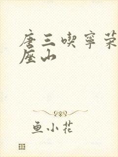 唐三吃宁荣荣两座山