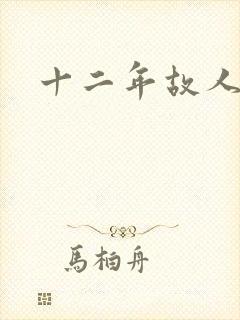 十二年故人戏