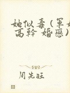 她似毒 (军婚 高干 婚恋)完结