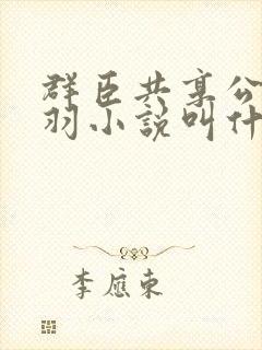 群臣共享公主银羽小说叫什么