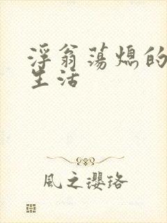 浮翁荡熄的幸福生活