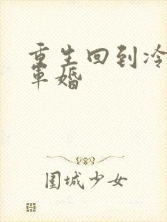 重生回到冷战前军婚