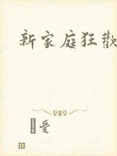 新家庭狂欢小说