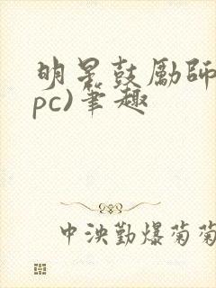 明星鼓励师(npc)笔趣