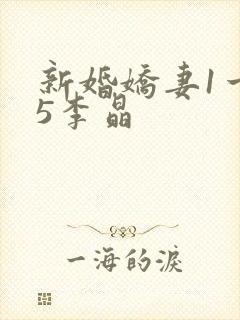 新婚娇妻1一25李晶