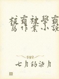 校霸被学霸压着写作业小说