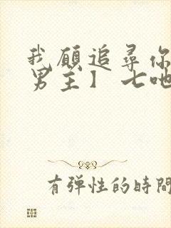 我愿追寻你【双男主】 七吔