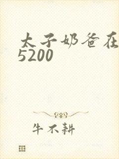 太子奶爸在花都5200