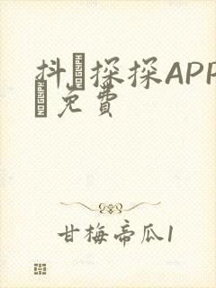 抖抈探探APP汅免费
