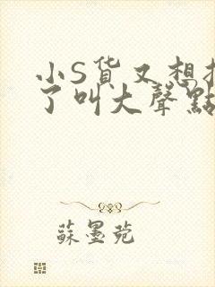 小S货又想挨C了叫大声点小