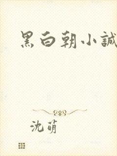黑白朝小诚