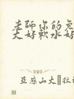 老师你的兔子好大好软水好多