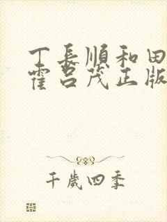 丁长顺和田晓兰霍吕茂正版