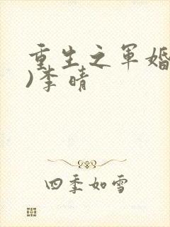 重生之军婚(h)李晴