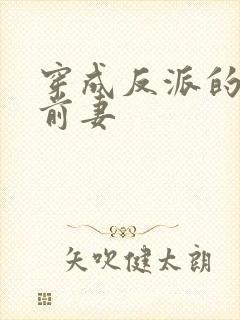 穿成反派的炮灰前妻