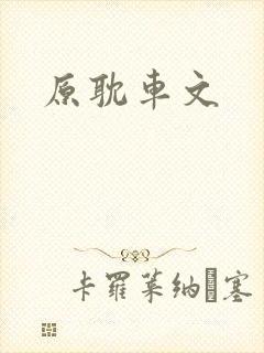 原耽车文